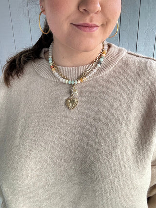 Chic Beaded Necklace