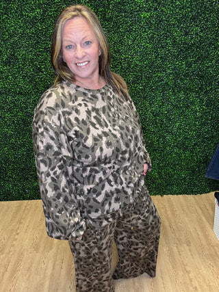 Leopard Patchwork Set