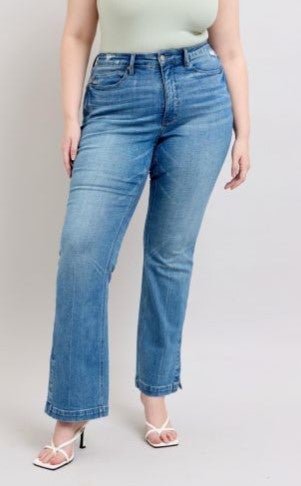 TC Side Slit Boot Cut Jean