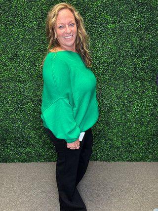 Green with Envy Top
