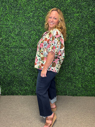 The Painted Petals Blouse