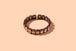 Dark Brown w/ Large Rectangle Stones - Layla