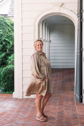 Midnight Shine Mini Dress