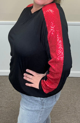 Blinging Sleeves Top *Final Sale*