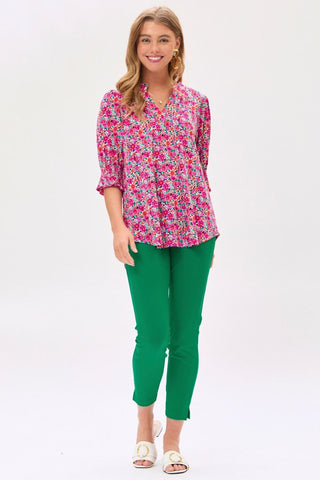 Dear Scarlett Lizzy Smocked Sleeve Top Paterns