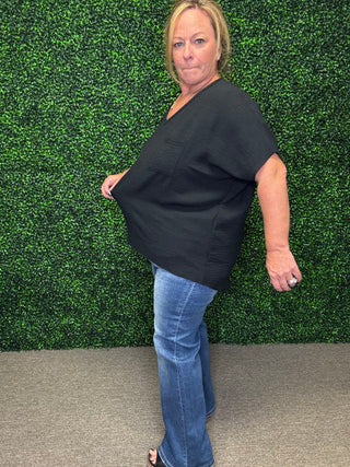 Waffle Airflow Blouse