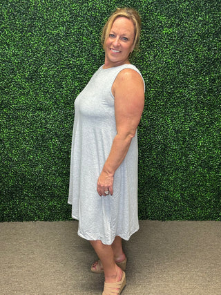 Zenana Knit Dress Sleeveless