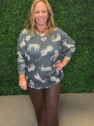 Wild About it Tiger Top