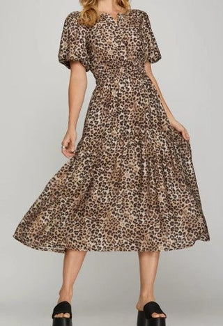 Leopard Beauty Dress