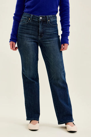 Judy Blue MR Petite Dark Wash Bootcut