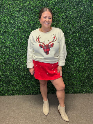 The Reindeer Knit Top