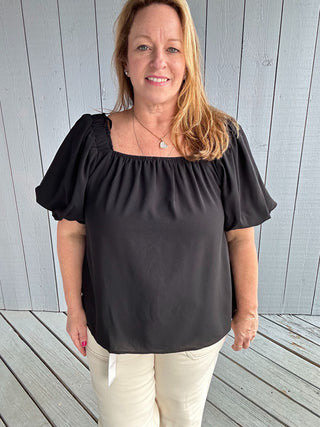 Classic Square Neck Top