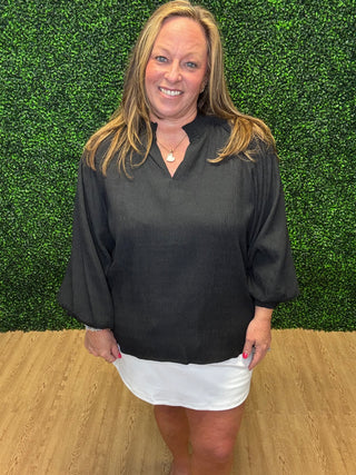 Textured Charm Blouse
