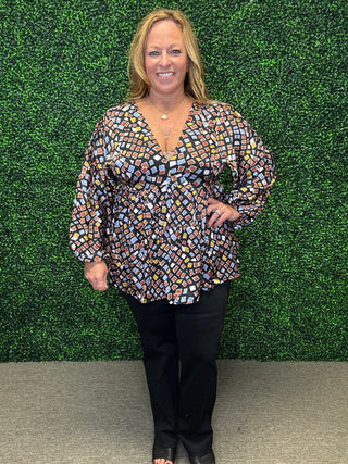 Check Me Out Blouse by Entro