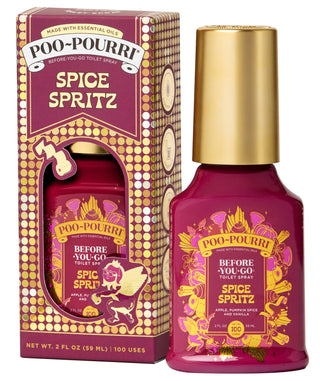 Poo~Pourri Fall LTO 2oz Spice Spritz 2025 Boxed