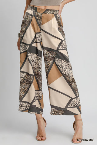 Satin Wide Leg Pants