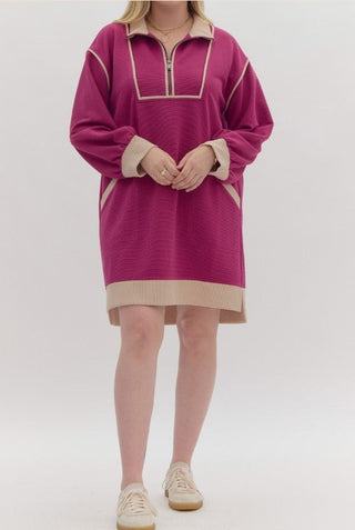 Magenta Dress