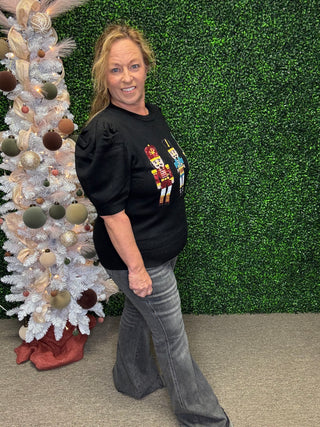 Nutcracker Sequin Sweater