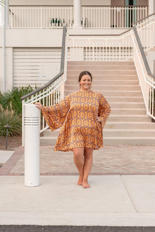 Swirly Mini Dress