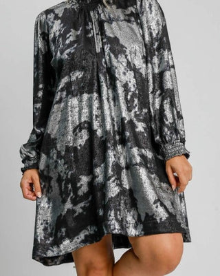 The Silver Starlight Mini Dress