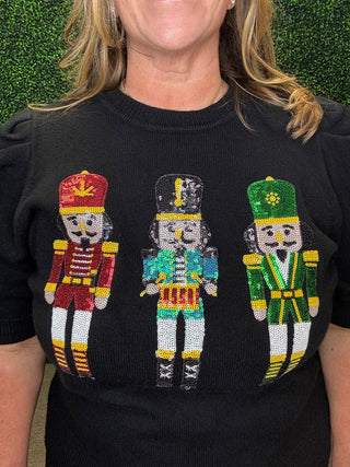 Nutcracker Sequin Sweater