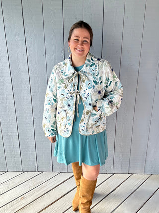 Floral Quilted Jacket