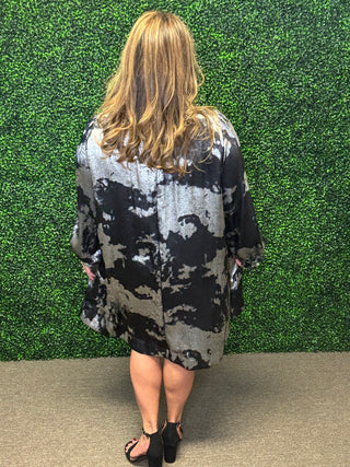 The Silver Starlight Mini Dress