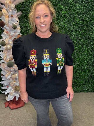 Nutcracker Sequin Sweater