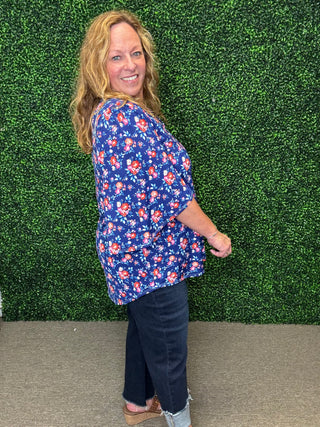 Cali Floral Top