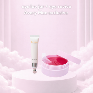 eye luv jar + eye revive