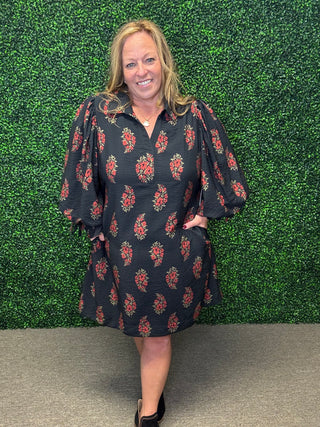 The Garden Whimsy Mini Dress by Entro JJ Rae Boutique The Garden Whimsy Mini Dress by Entro JJ Rae Boutique