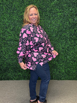 Hearts Galore Top