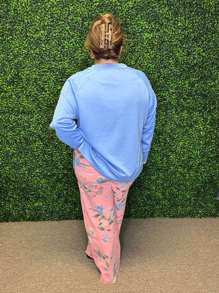 Floral Twill Pants by Easel FINAL SALE