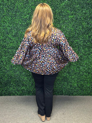Check Me Out Blouse by Entro