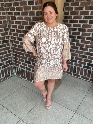 Molly Bracken Diane Printed Dress