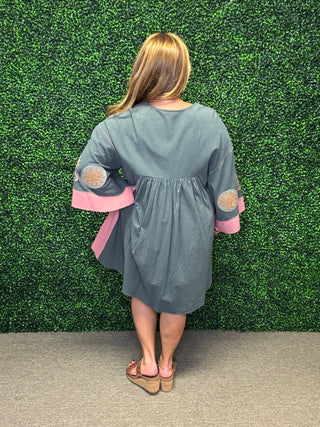Embroidered Girly Dress
