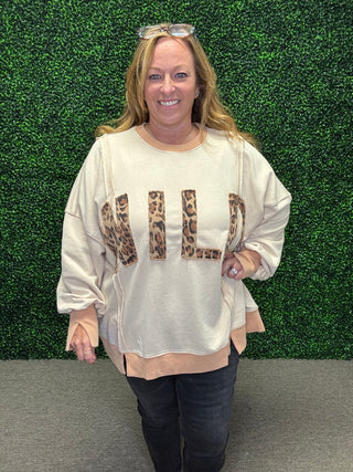 Easel Wild Pullover Sweatshirt