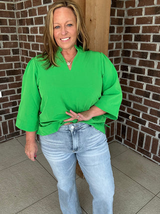 Risen Light Me Up Crop Kick Flare Jean