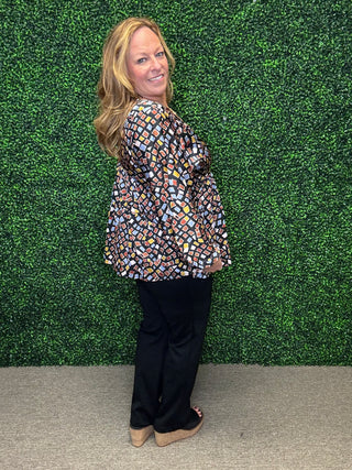 Check Me Out Blouse by Entro