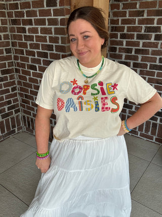 Poppy & Pine Oopsie Daisies Crop Tee