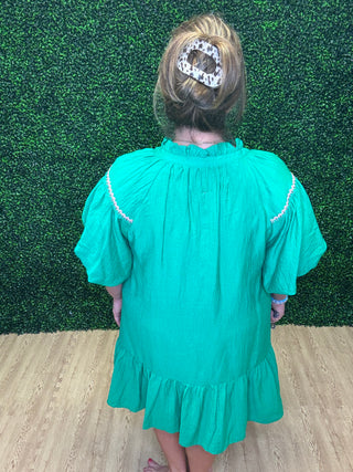 Embroidered Mini
