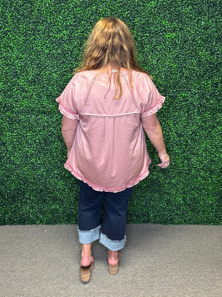 Umgee Ric Rac Blouse