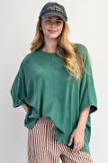Oversized Dolman Sleeved Top