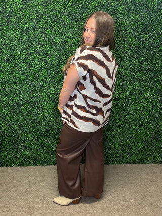 Wild Whisper Knit Top