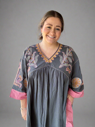 Embroidered Girly Dress