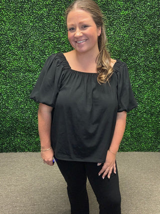 Classic Square Neck Top