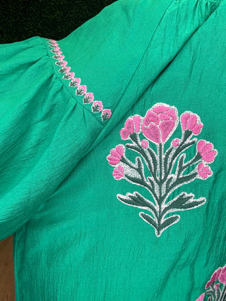 Embroidered Mini