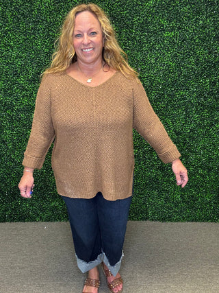 Chic & Simple Brown Sweater