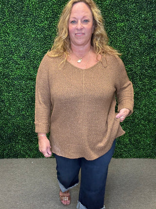 Chic & Simple Brown Sweater