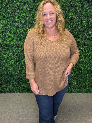 Chic & Simple Brown Sweater